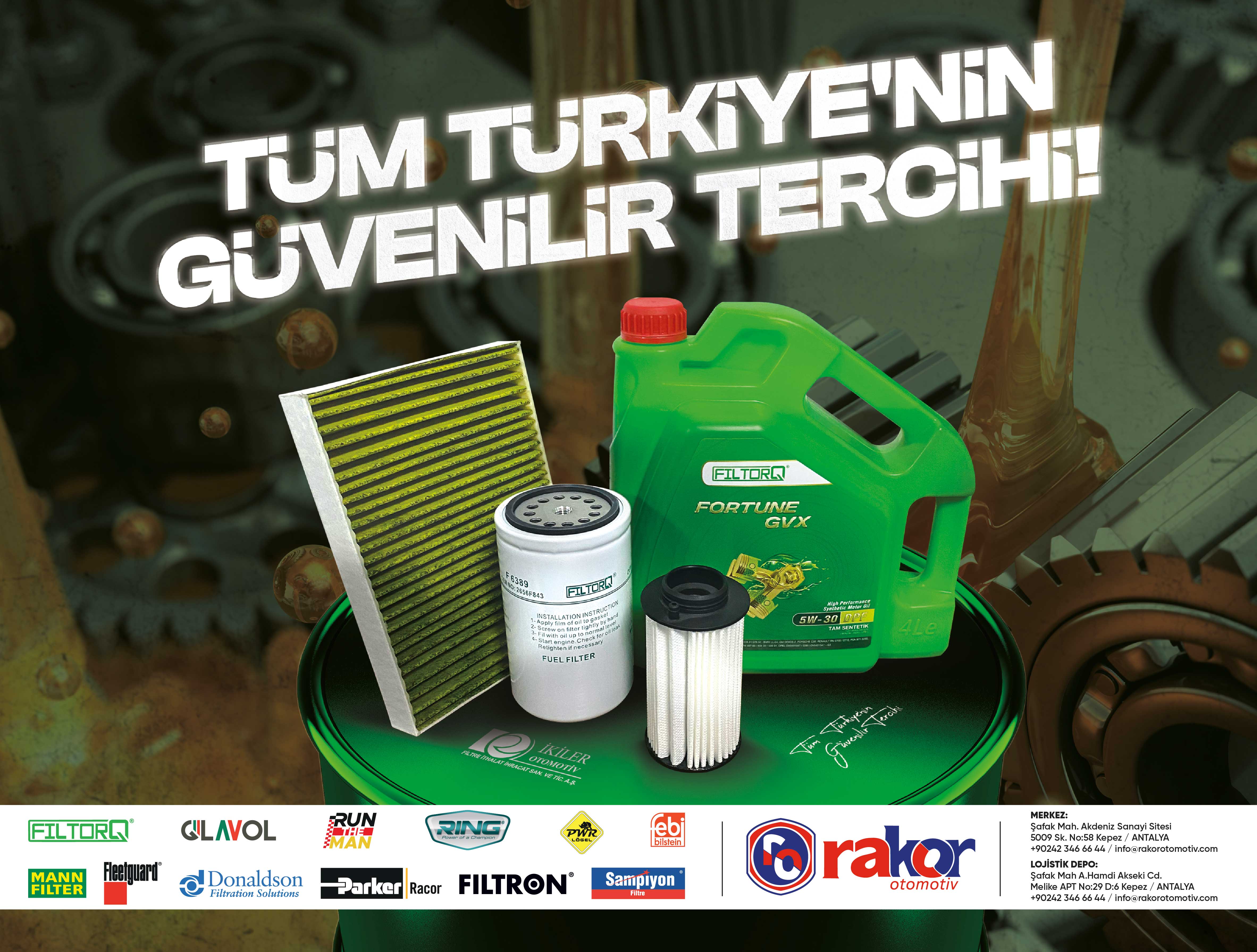 Rakor Otomotiv Referans Markalar